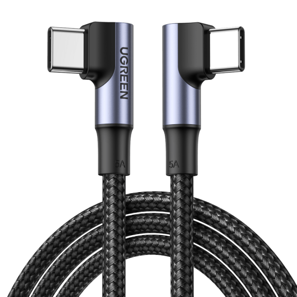mousebows USB-C Cable (100W, 90 Degree)