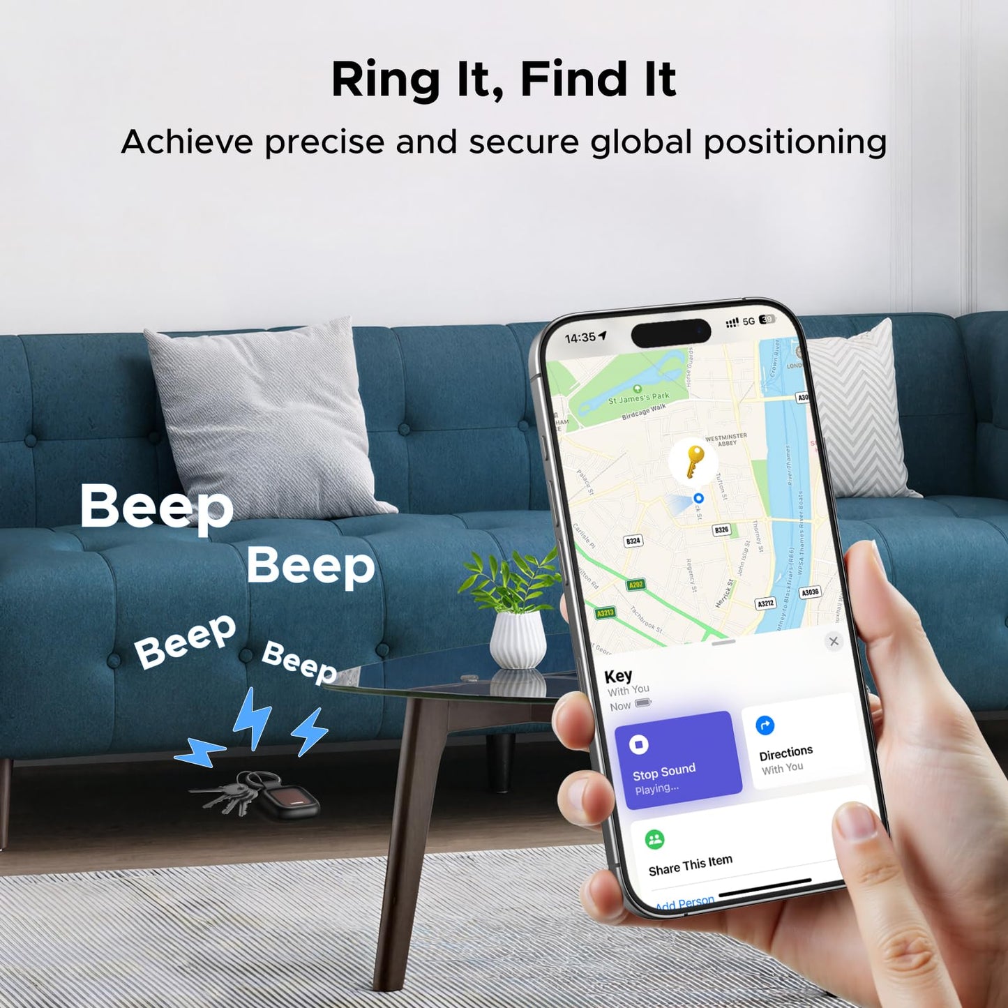 mousebows Smart Finder Pro Solar Powered