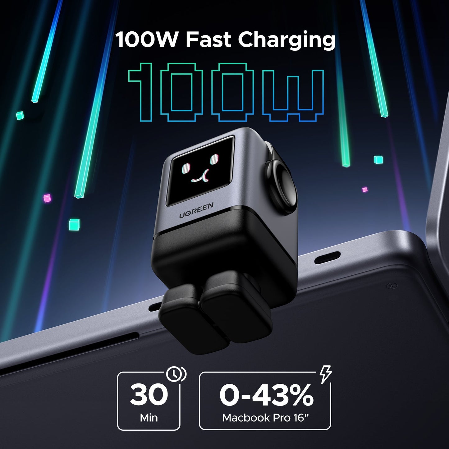 mousebows Uno 100W 4-Port Charger
