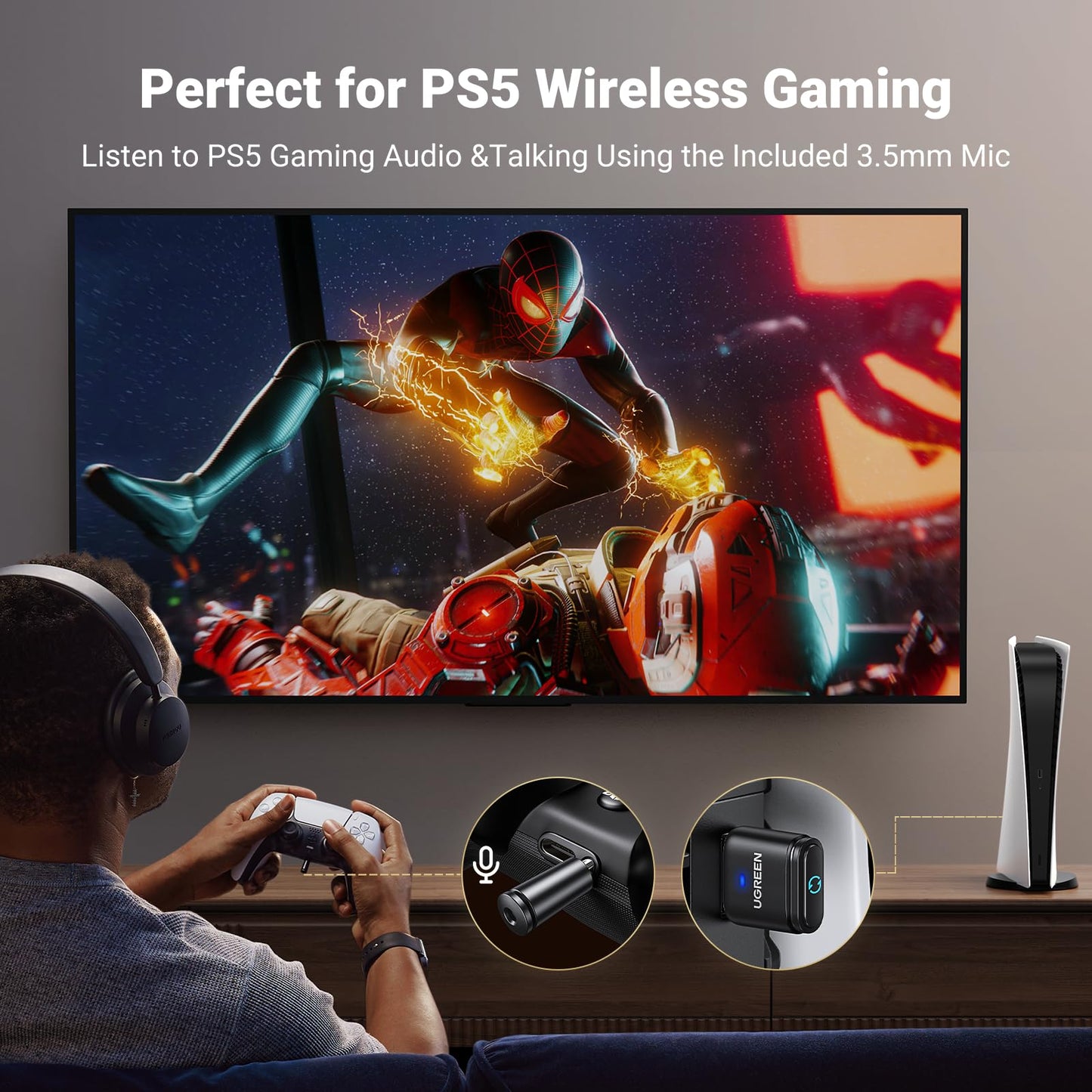 mousebows USB Bluetooth Audio Transmitter