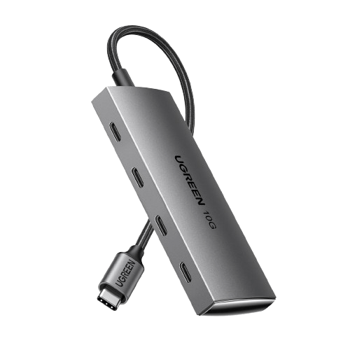mousebows USB C Hub 10Gbps, 4 Ports USB 3.2 Adapter
