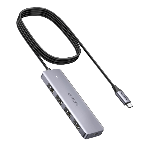 mousebows USB C Hub 4 Ports