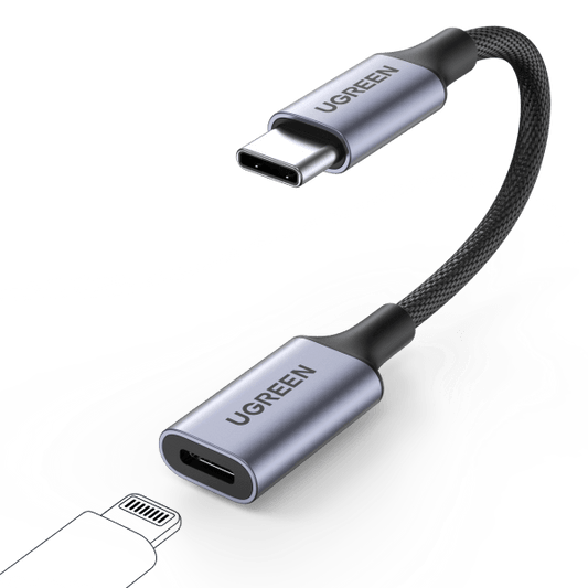 mousebows USB C to Lightning Audio Adapter
