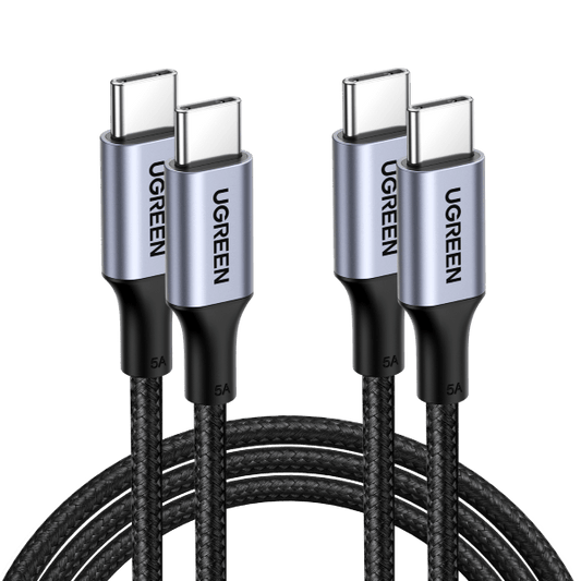 mousebows USB C to USB C 100W Fast Cable 2 Pack