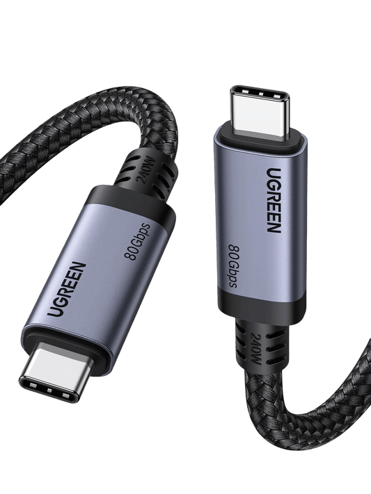 mousebows USB4 Gen4 240W USB-C to USB-C Cable
