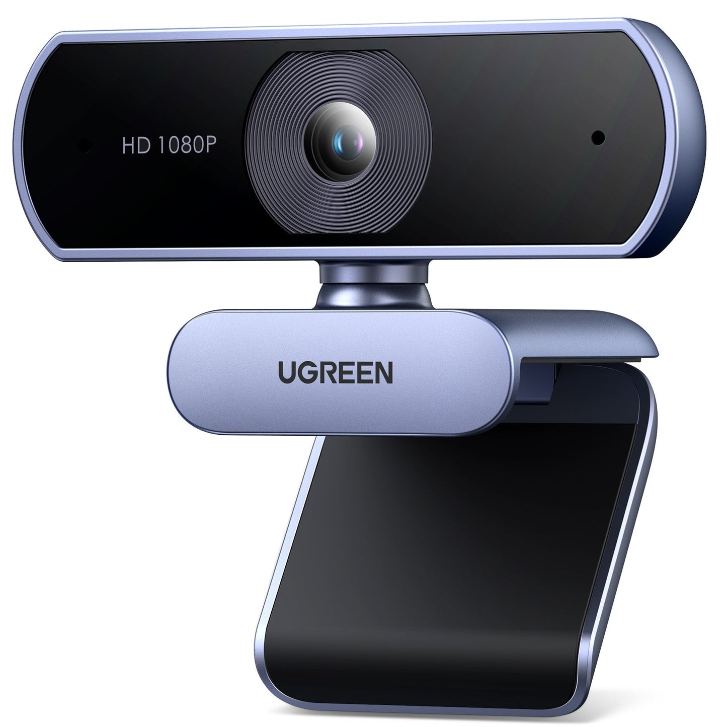 mousebows Webcam, 1080P@30FPS Web Camera with 2 Noise Canceling Microphones, Plug and Play, Auto Light Correction, 85° View USB Video Webcam